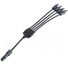 Σύνδεσμος 4 Αρσενικά και 1 Θηλυκό για Αγωγούς 4-6mm² Φωτοβολταϊκών 1500V DC 